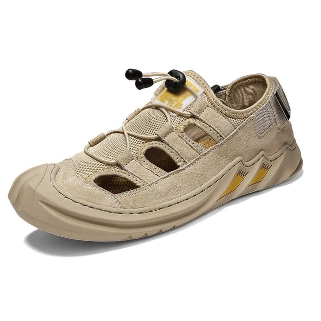 N/A Men Leather Sandals Outdoor Casual 