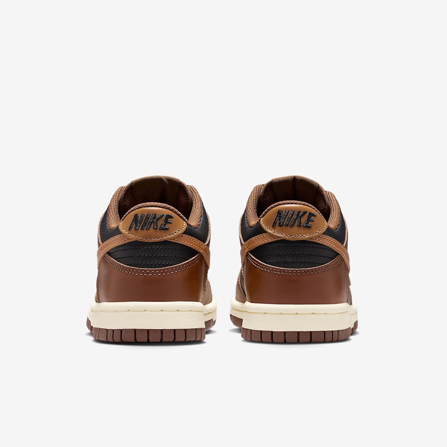 Nike Dunk Low Big Kids' Shoes (Black/Cacao Wow/Coconut Milk/British Tan)