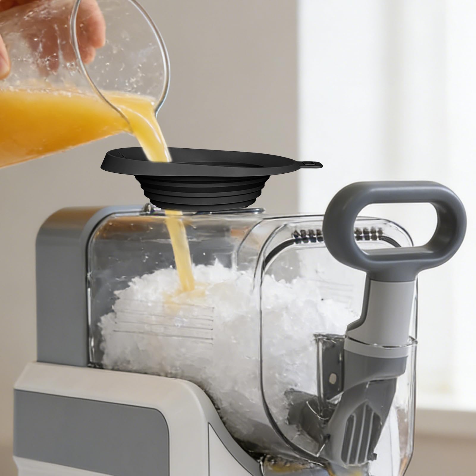 Imbuto per Alimenti Antigoccia e Resistente | Imbuto a Bocca Larga per Accessori da Forno per Gelati, Bevande, Marmellate, Cucina, Ristorante, Famiglia