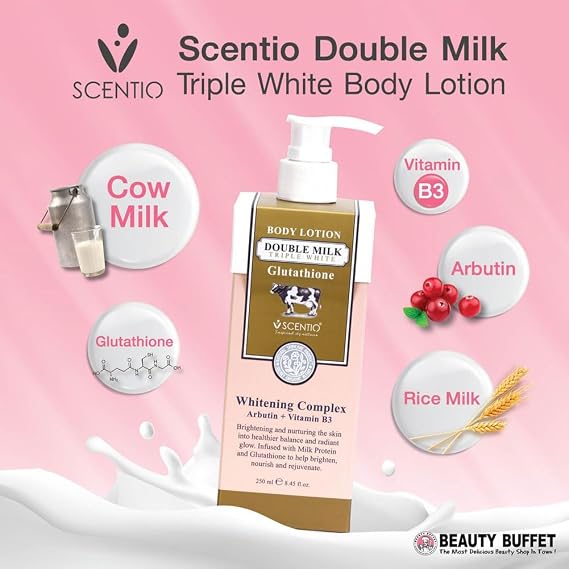 Double Milk Triple Body Lotion 250 Ml.