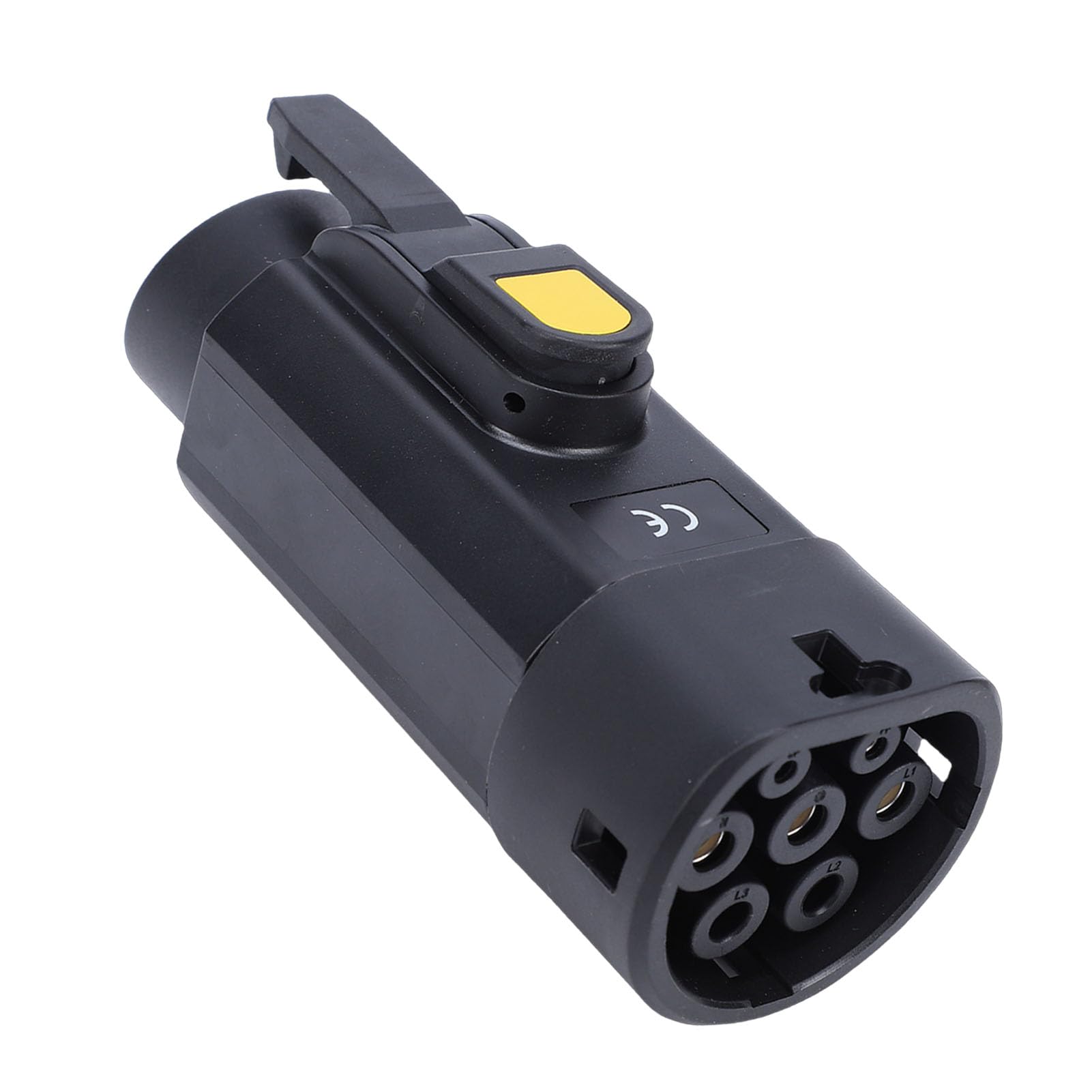 Akozon Per Veicoli Elettrici Universali Adattatore di Ricarica di Tipo 1 Adattatore di Ricarica per Auto Elettrica 32A 7kW