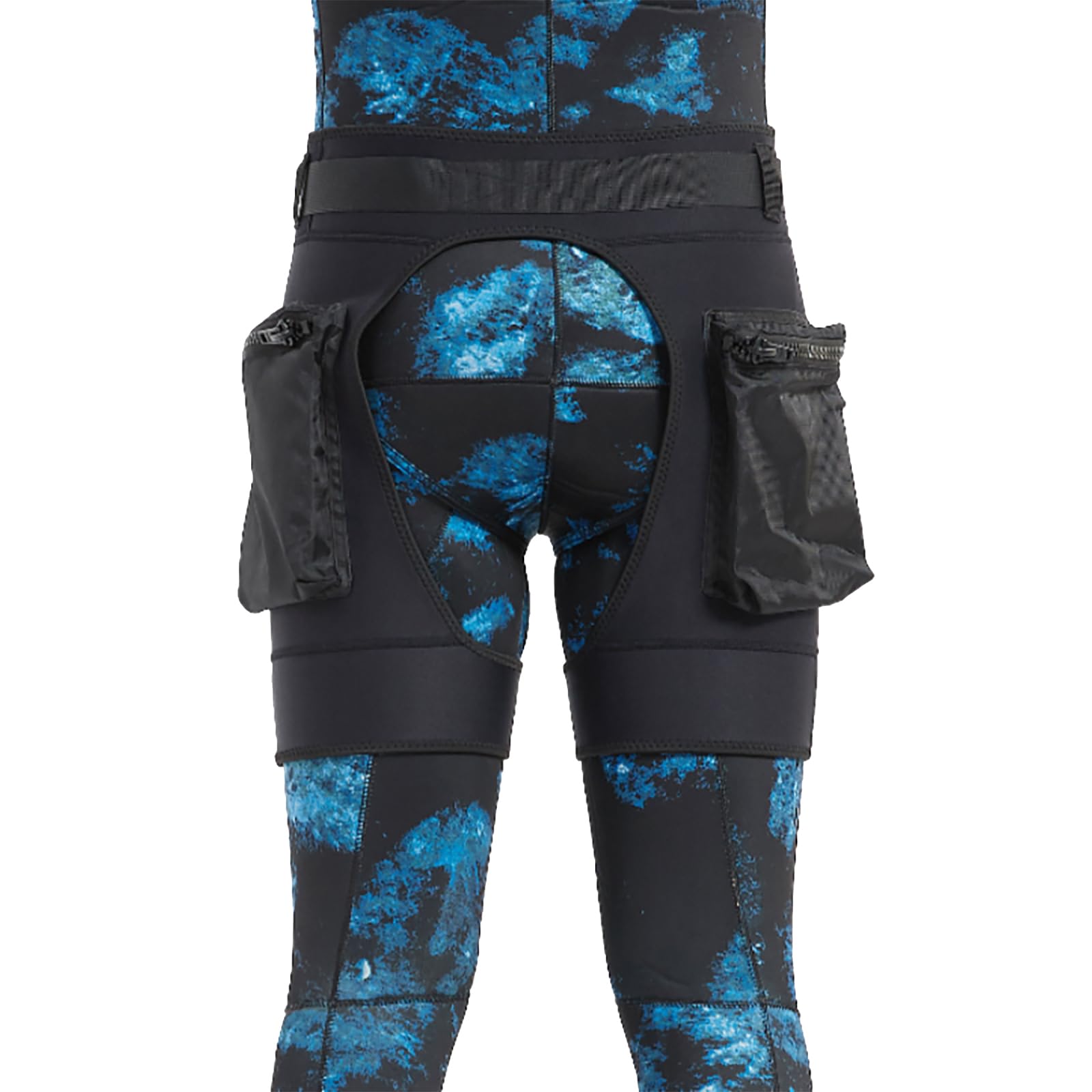 Muta da uomo e da donna in neoprene, pantaloncini da immersione tecnici, pantaloncini da immersione, pantaloncini elasticizzati con tasche ad anello D Short rilascio rapido fibbia cintura