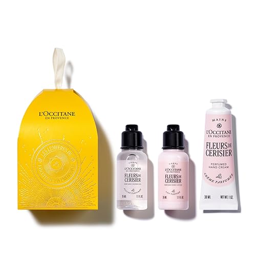 L'OCCITANE - Confezione Regalo Natalizia Casetta - Made in France - Fiori di Ciliegio