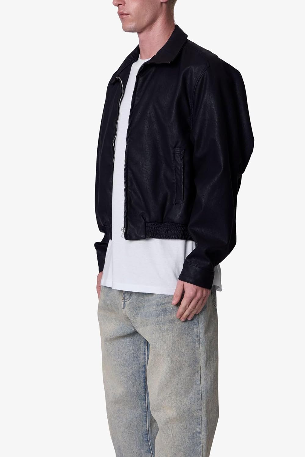 mnml mens Mnml Men's Grandpa's Bomber Jacket - Image 2