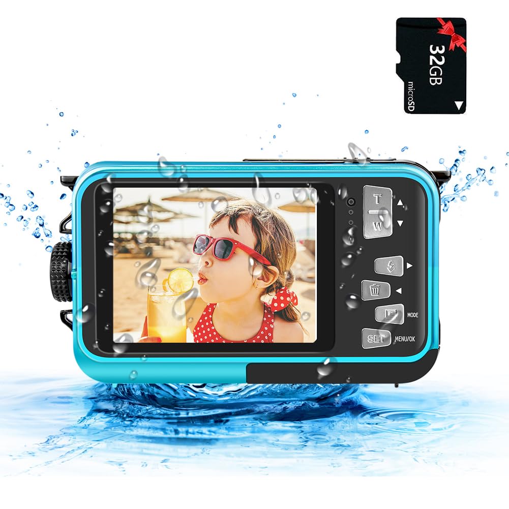 wasserdichte Kamera Fotokamera mit 32GB Karte
