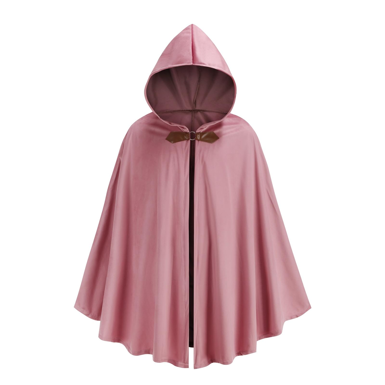 HAPNBCELE Adults Medieval Cloak with Hood