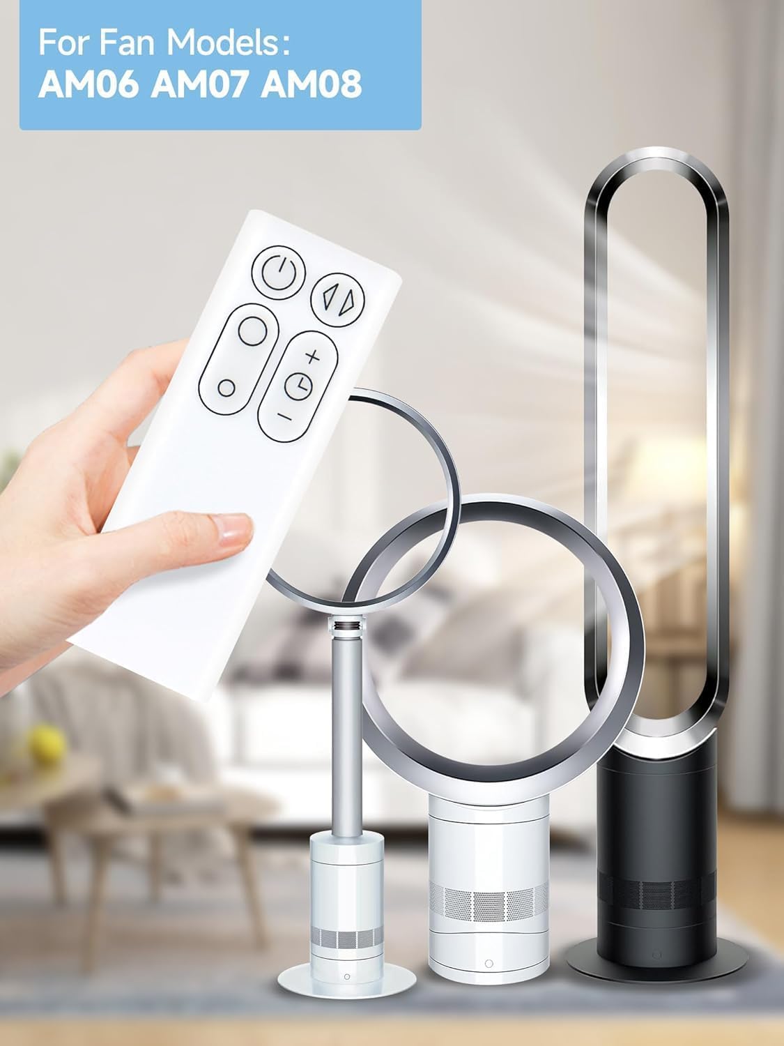 Amazon.co.jp: PZL 交換用ファンリモコン ダイソンファン AM06 AM07