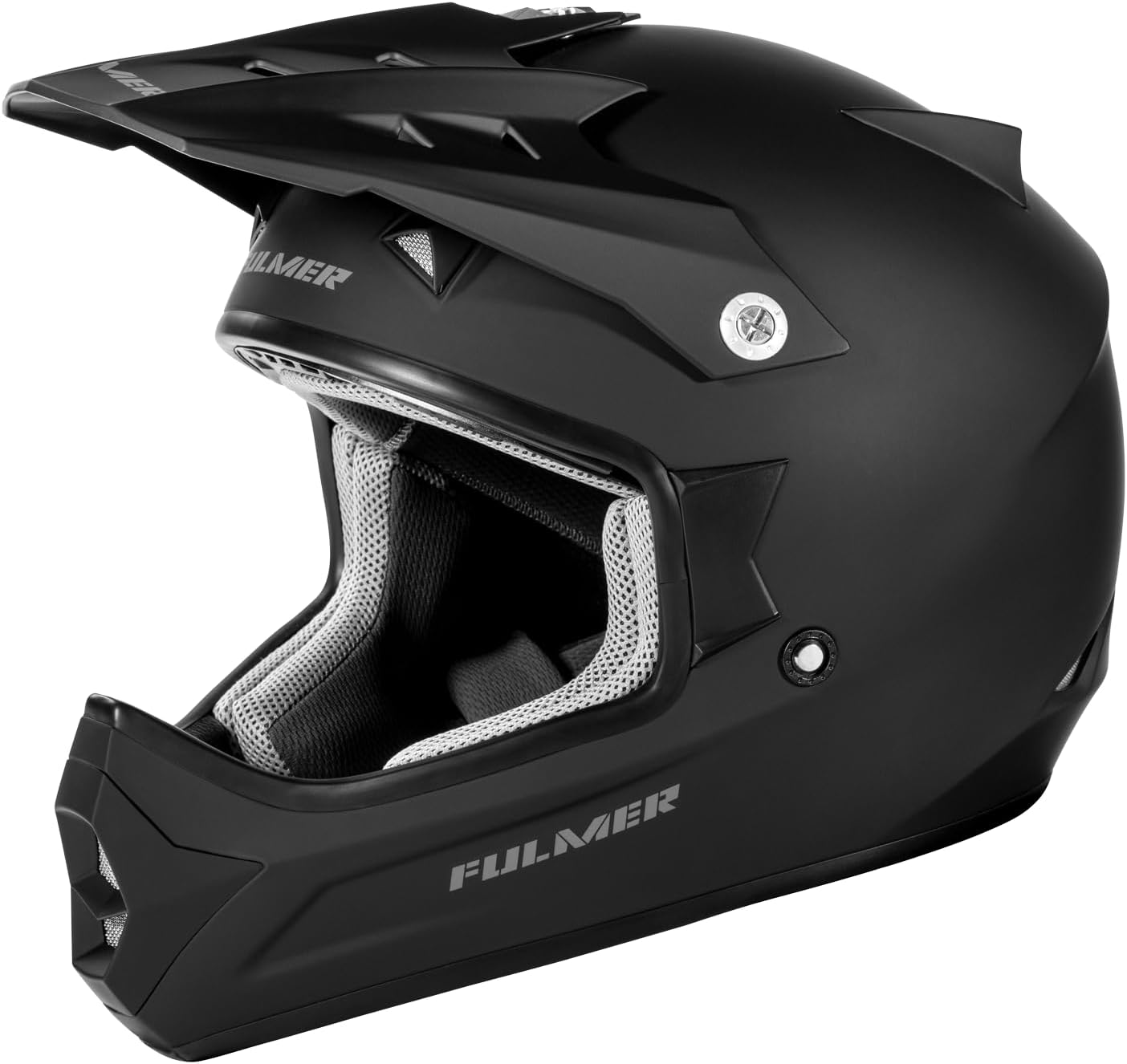 FULMER 623 Off Road Helmet (Matte Black - Large)