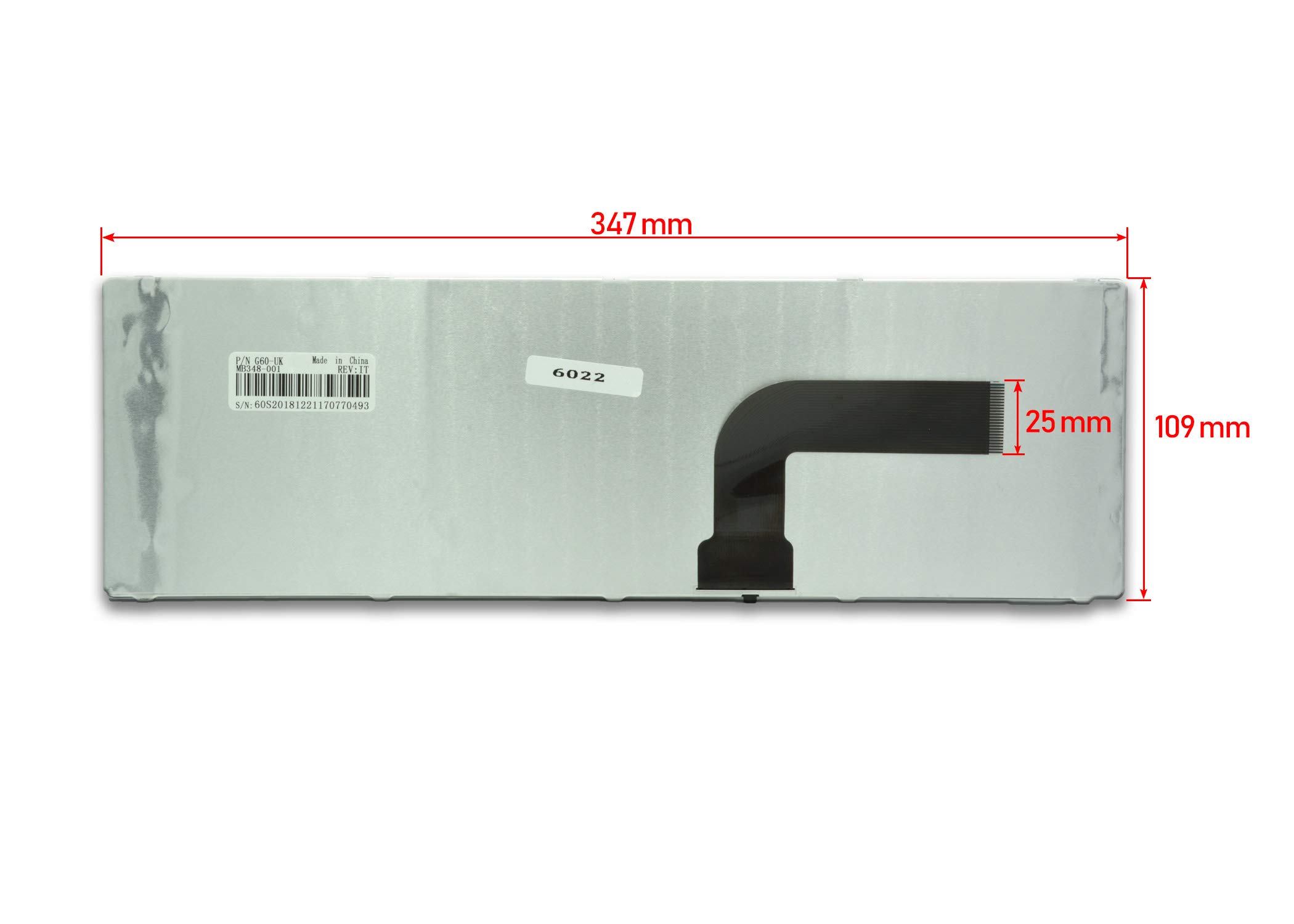 TASTIERA ITA NOTEBOOK ASUS MP-10A76I06528 N53J N53SV - Foto 3