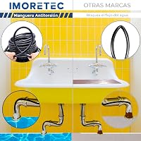 ImoreTEC 15m Csatornatakarító Cső 210 bar Kärcher K2-K7 Lavor Bosch AQT Kompatibilis 6