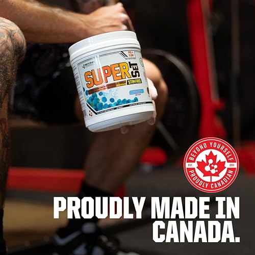 Miniatura 3 de SuperSET Stim-Free  Fórmula preentrenamiento sin estimulantes de cafeína insana  0.31 onzas de L-citrulina, 750 mg de HICA, 0.18 onzas de