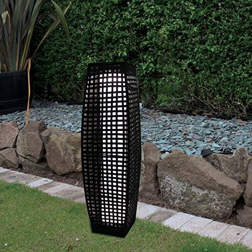 Buy Solar Powered Rattan Garden Floor 