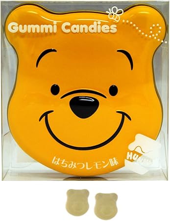 Amazon Co Jp ディズニー お菓子 プーさん顔型缶 グミ キャンディー くまの プーさん 東京 ディズニーリゾート限定 ディズニー グッズ お土産 食品 飲料 お酒