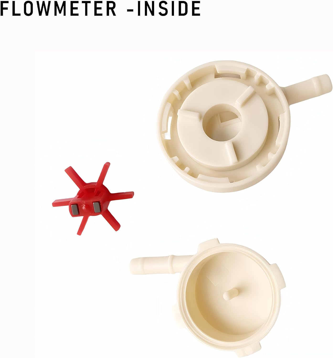 Flowmeter for Coffee Machine, Water Flow Parts for Espresso Maker Compatible With Breville Sage barista express Impress 875/870/878/876/880