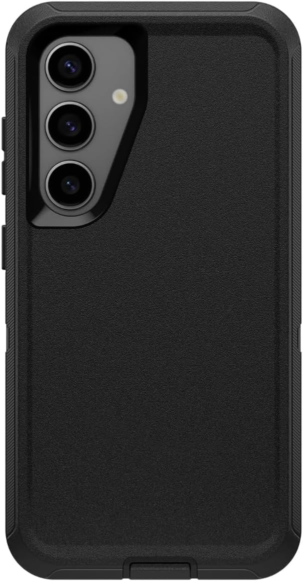 Defender Galaxy S24+ Phone Case for Samsung Galaxy S24 Plus Defender Case Includes Holster Clip Kickstand Black