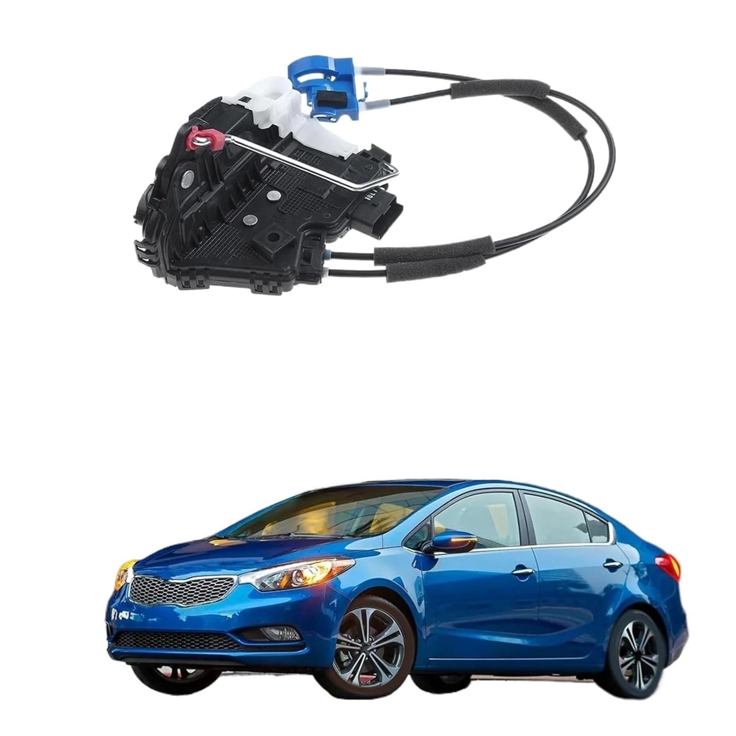 81320-1M050 Car Door Lock Actuator Compatible with Kia Cerato Forte Koup 2010-2013 Front Right 813201M050