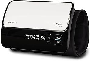 Omron BP7900 Bluetooth Wireless One-Piece Design Upper Arm Blood Pressure Monitor