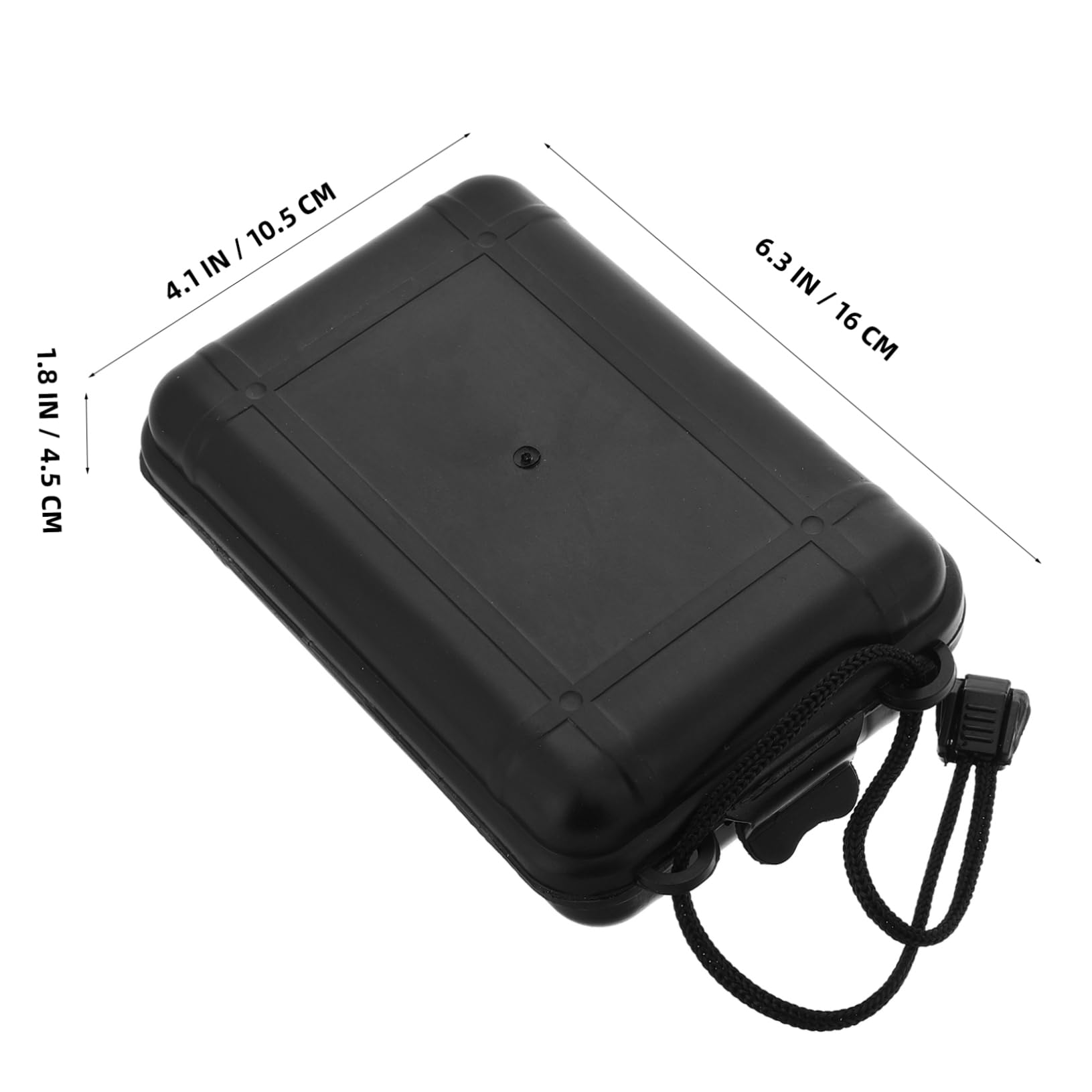 Gogogmee Archery Storage Box Multi-Grid Holder Portable Arrowheads Container Waterproof Dry Box for Outdoor Use