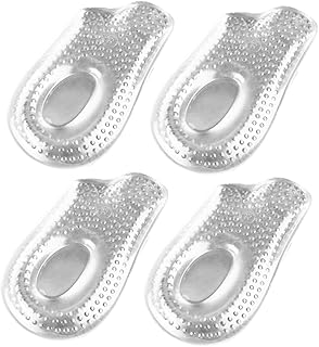 LALAFINA 2 Pair Fasciitis Half Insoles Plantar Fasciitis Heel spur Pads Spurs Heel Shoe Pads for high Heels Heel Cups for Heel Insoles for high Heels Branch line Men and Women Care