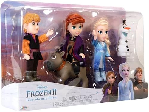 Miniatura 3 de Disney Frozen 2 Set de Regalo de Muñecas Pequeñas - Incluye Elsa, Anna, Kristoff, Olaf y Sven! 6 pulgadas