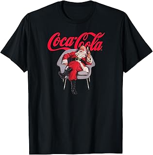 Coca-Cola - Vintage Santa Claus Sitting T-Shirt