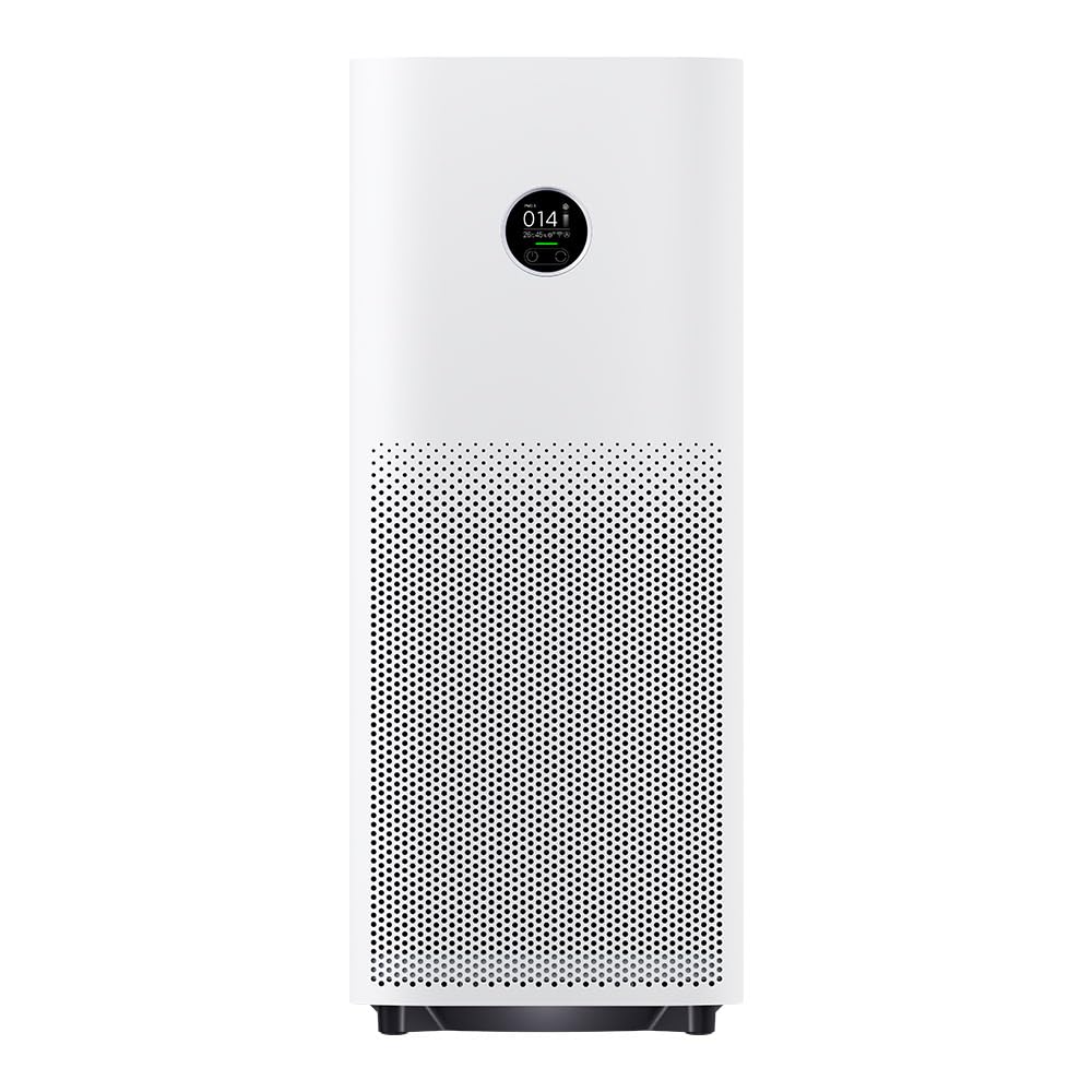 Xiaomi Smart Air Purifier 4 Pro with 500 m³/h CADR, Powerful HEPA Carbon Triple‑Stage Filter, Ideal for 104 m² Rooms, OLED Display, Wi‑Fi & Voice Control
