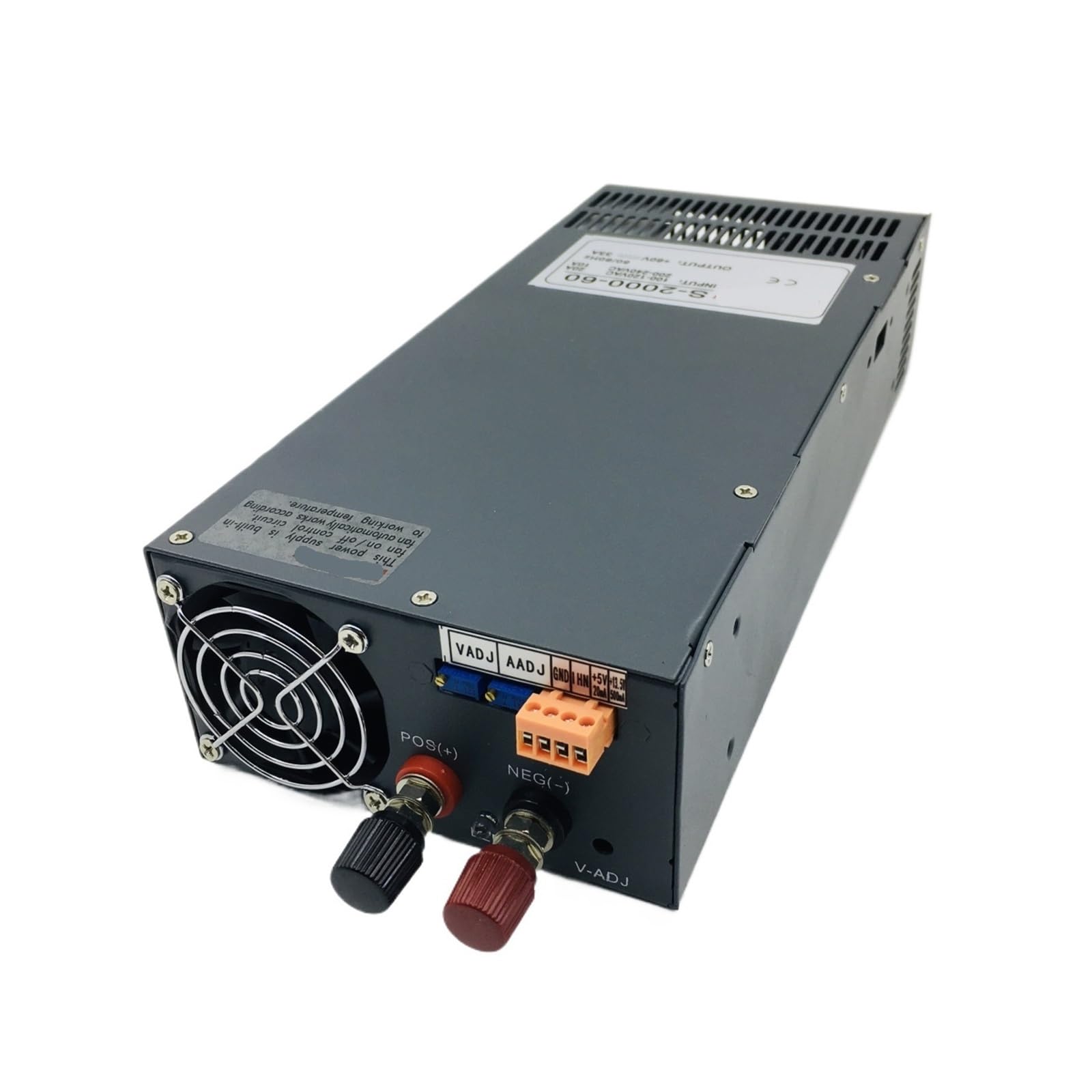 GWRQXWCKA 2000w Switching Power Supply 24v 36v 48V 60V 70V 80V 90V 110V 220V 300V Adjustable DC Voltage& Current Power Supply(0-350v 0-5.7a)