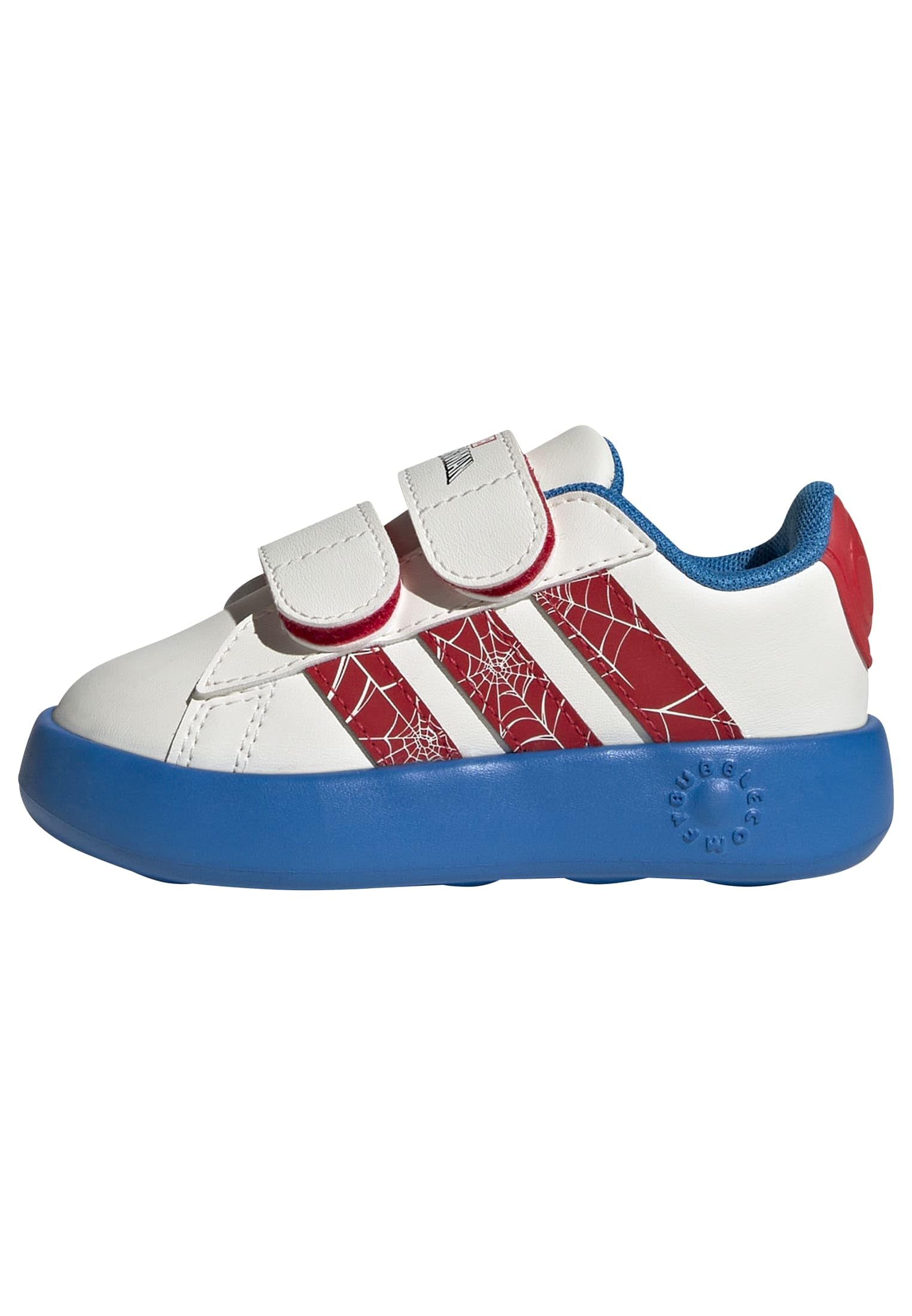 adidas Marvel Spider-Man Grand Court Shoes Kids, White/Multi, Size 3-6 Months