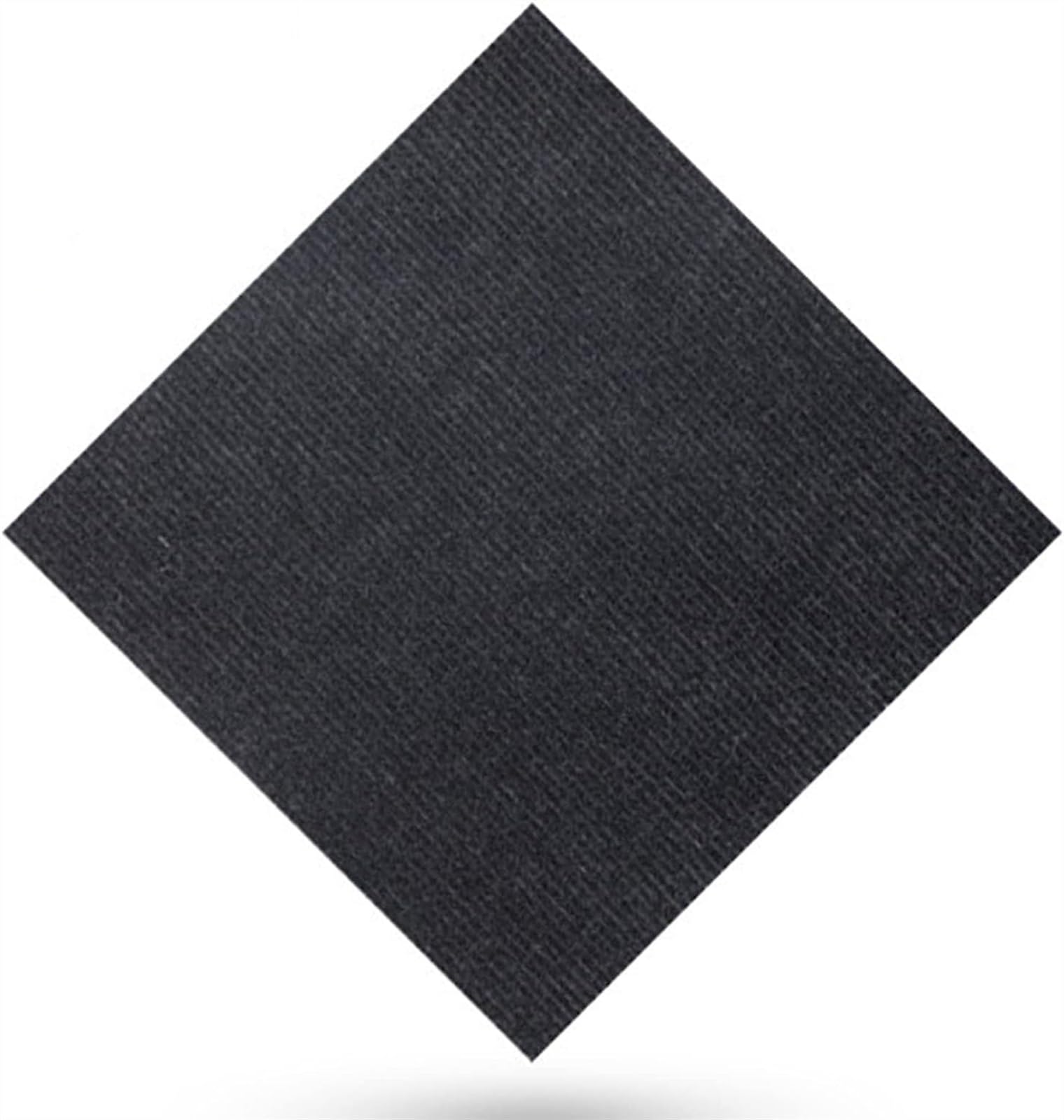 Cxvhsertwr Black Carpet Squares, Carpet Tiles Repeated Use Commercial Floor 12 * 12In(,30Pcs)