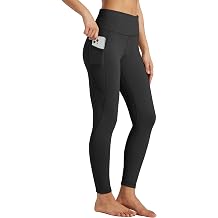 Willit Womens Fleece Lined Leggings Water Resistant Winter Pants Thermal High Waisted Yoga Running with Tights Pockets