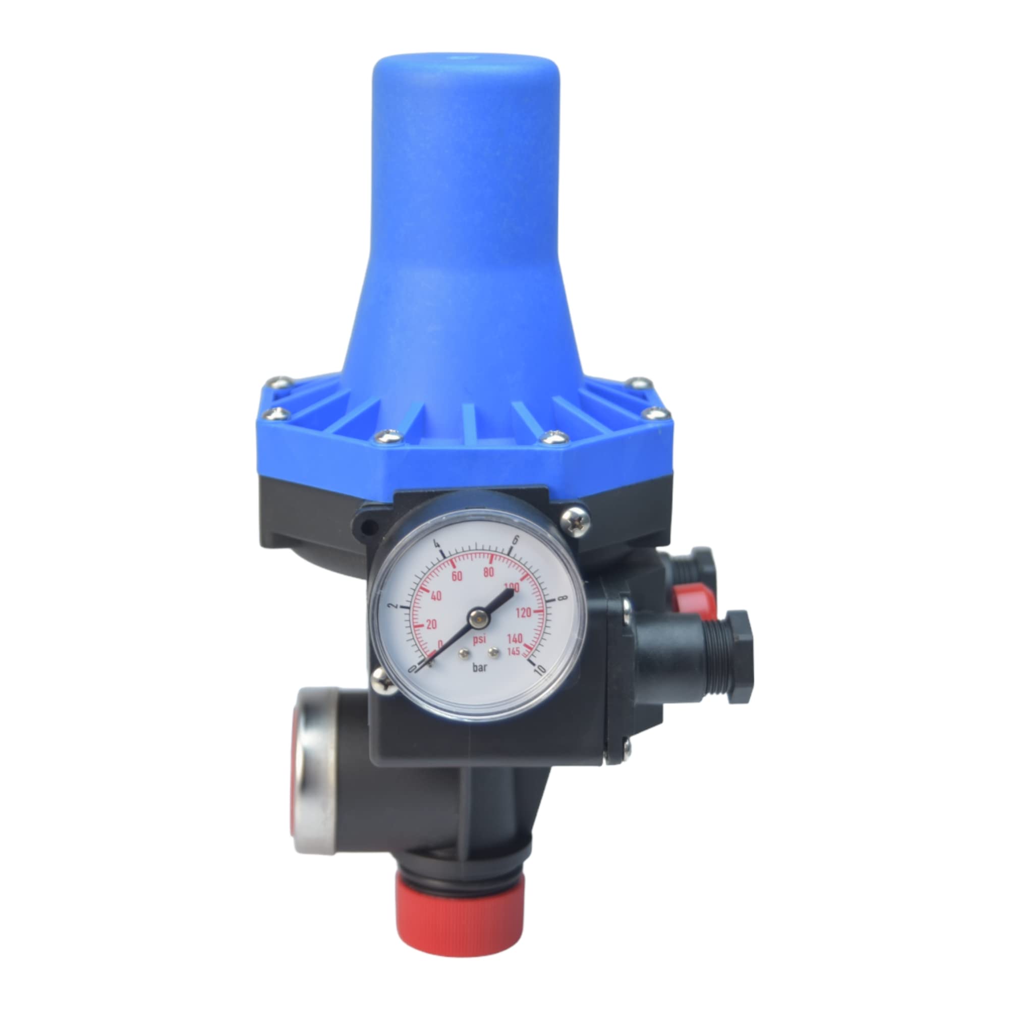 Pressostato MGidea SKD-2D 230V - Per Pompe Autoclave, Regolazione 1.5-3 Bar, Con Manometro - Foto 11