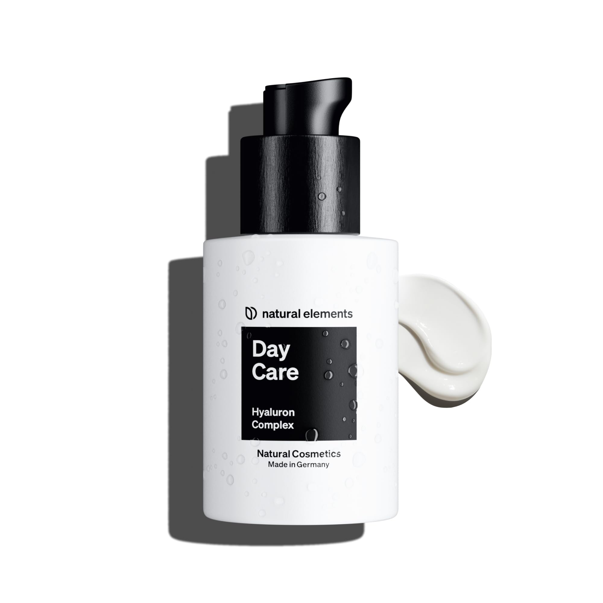 Day Care - crema hidratante de 50 ml – crema de día con ácido hialurónico, glicerina y lípidos – antiarrugas – vegana, ingredientes naturales – probada en laboratorio y producida en Alemania