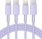 USB C to Lightning Cables [MFi Certified] Fast Charger Cable 2-Pack 6 Ft Type C to Lightning Coble Fast Charging Compatible with iPhone 14 13 12 11 SE Max XS XR X, iPad mini Air, iPod, AirPod