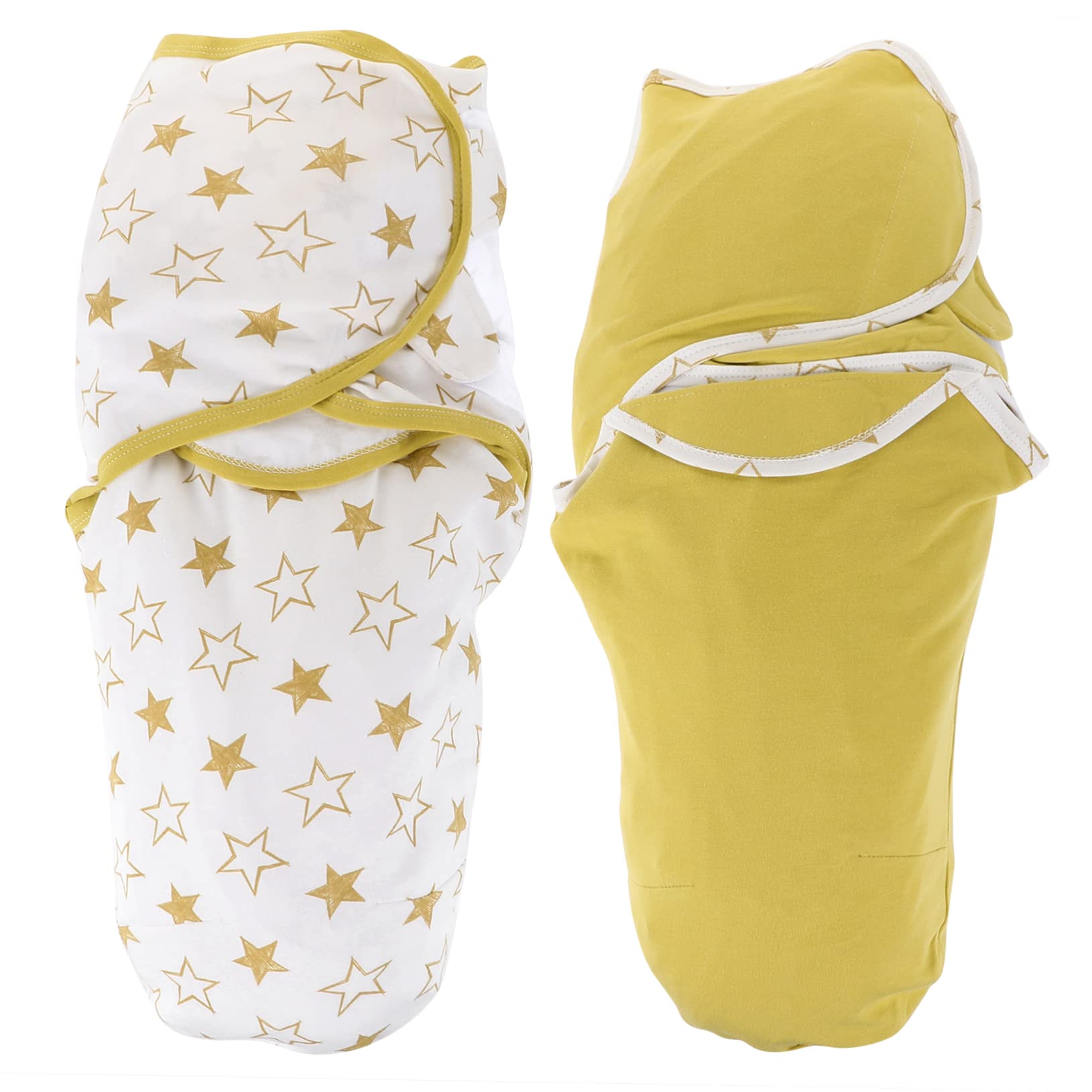 CIMAXIC 2Pcs Newborn Lightweight for Boy Girl Months Comfortable for Crib Sleeping for Summer and Layering Cooler Weather