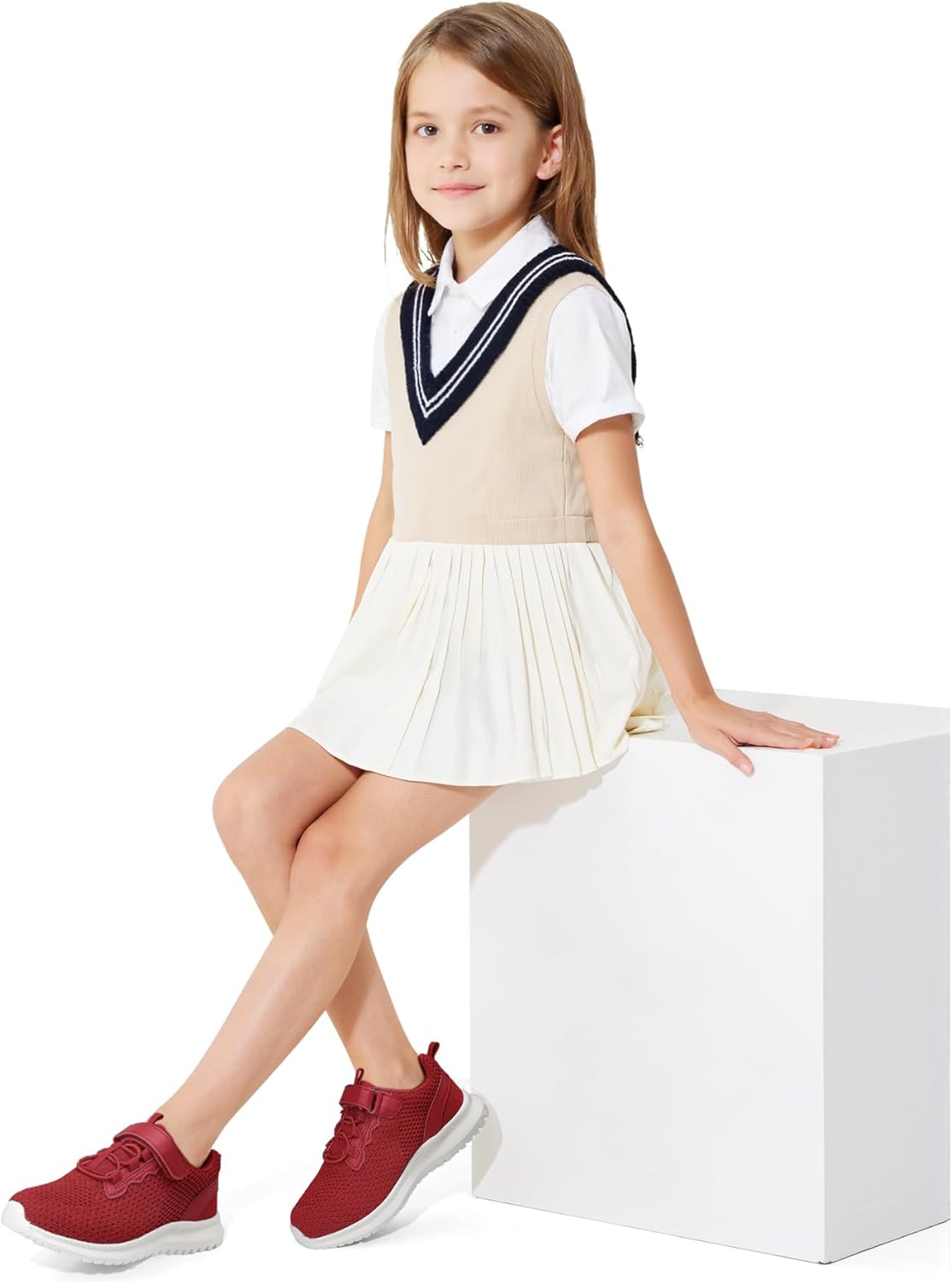 RUNSIDE Kids Shoes, Boys Girls Sneakers Lightweight Athletic Walking/Running Tennis Shoes(Toddler/Little Kid/Big Kid) - Image 2