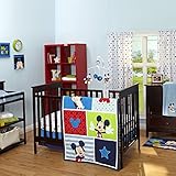 Disney Mickey Mouse 3 Piece Crib Bedding Set