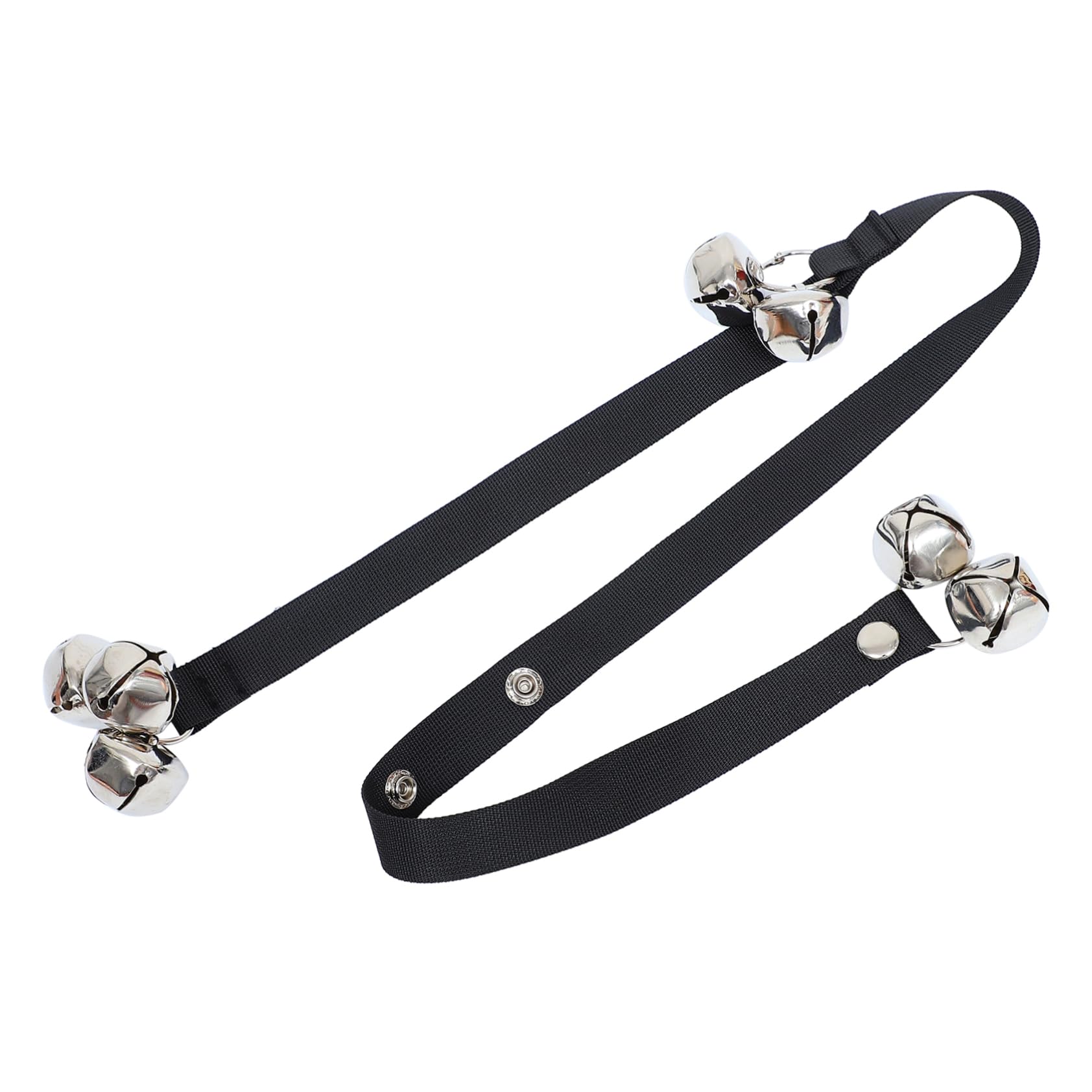 Sosoport Hanging Bell for Dogs Pet Training Bells Dog Bell Rope Pet Doorbell Rope Aluminum Alloy Bells Prevent Sneaking