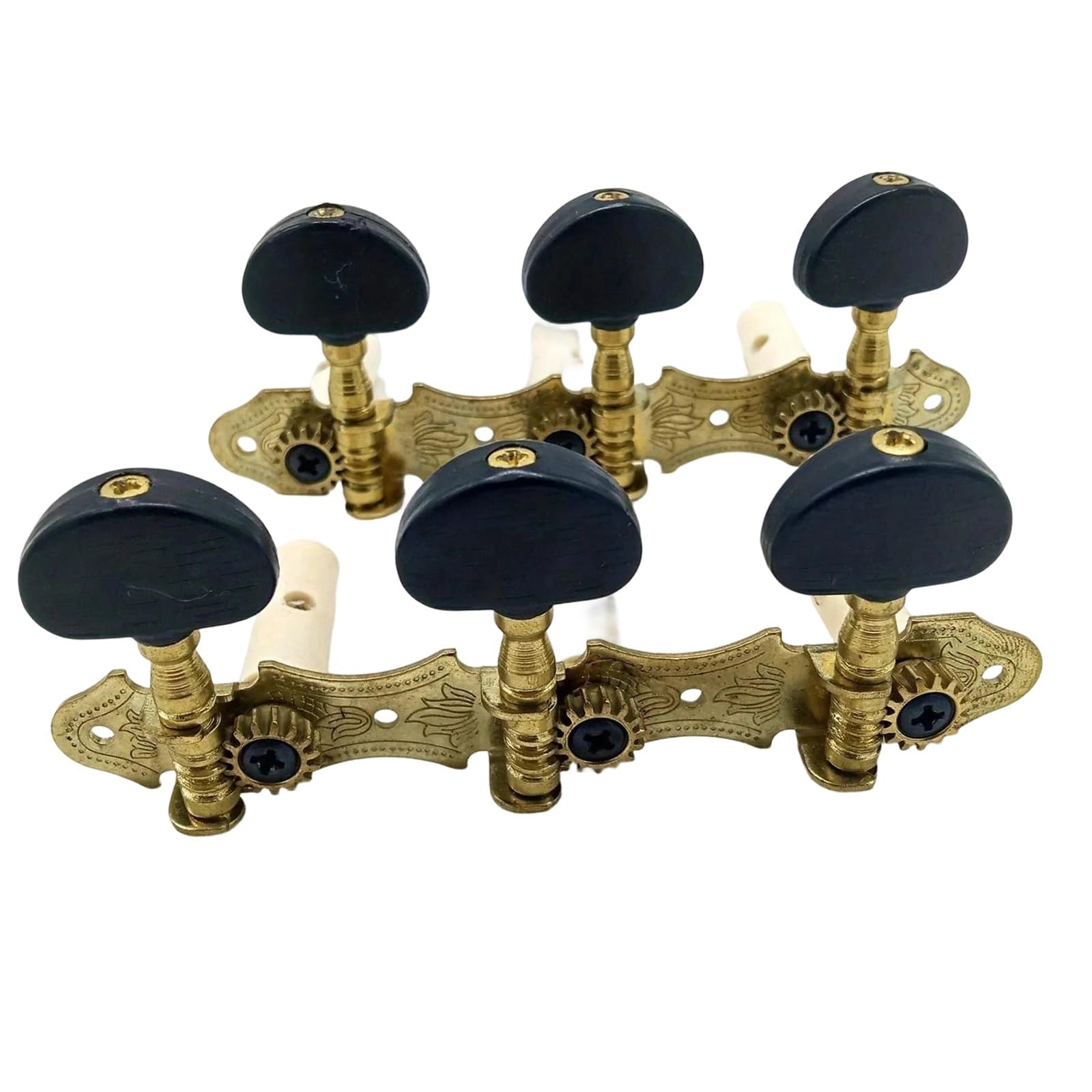 Meccaniche Per Chitarra 1 SET Di Corde Per Chitarra Classica Piroli Teste Macchine Accordatori Chiavi Parti Ricambio 3L3R