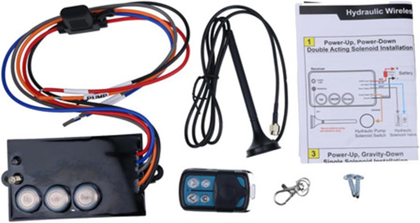 12V Dump Trailer Wireless Remote-Control G3-H01 System for Hydraulic Lift Winch