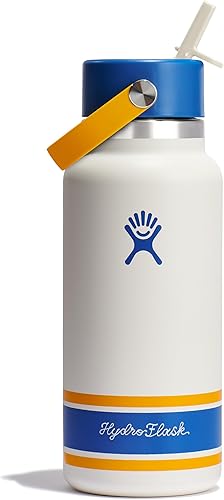 Miniatura 27 de Hydro Flask Botella de agua – Acero inoxidable aislado – Tapa flexible con popote de boca ancha, antiderrames, a prueba de fugas y recargable en 32