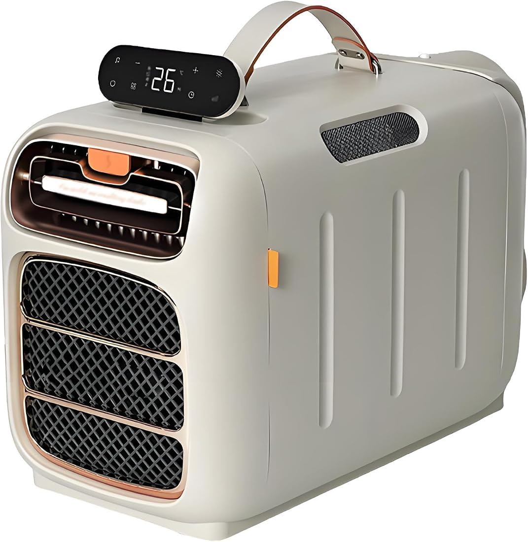SXXAZLDP Camping Ac Unit Tent,Portable Fast Cooling Outdoor Air Conditioner,Cooling Capacity 1400w,Heating 800w,for Tents,Truck,Rv & Home Use ColdWarm