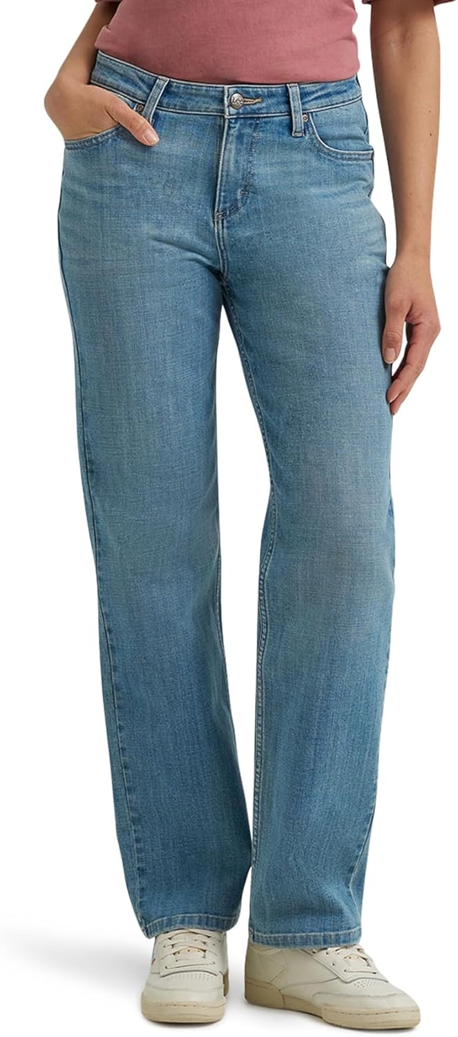 Lee Women's Legendary Relaxed Straight Jean
