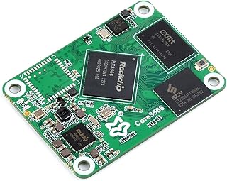 Waveshare Core3566 Module Compatible with Raspberry Pi CM4 and Base Board Rockchip RK3566 Quad-Core Processor with 2GB RAM 0GB eMMC without Wireless Suitable for Embedded Applications