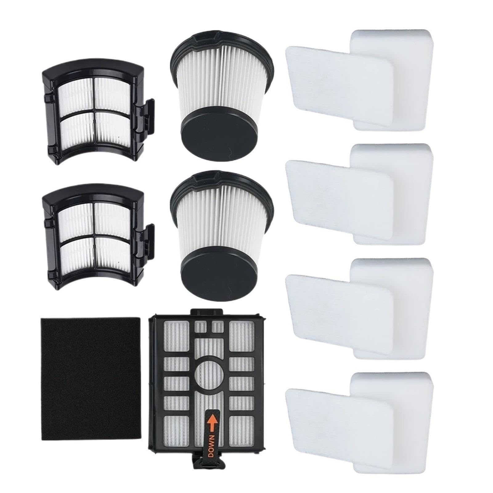 1Set Filter Kits, Kompatibel for Shark,Detect Pro IW3612EU IW3612EUT IW3612AMZEU IW3611EU IW3611DE Akku-Staubsauger Zubehör