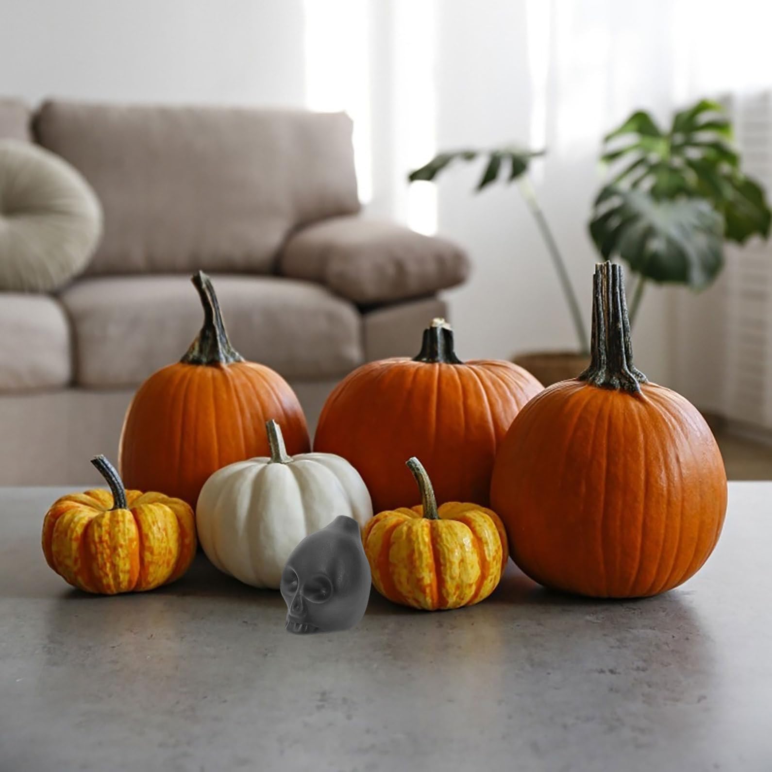 HANABASS 2 Stück Aztekische Todespfeife aus Keramik Gruselige Halloween Deko mit Schrei Schreiende Pfeife als Halloween Accessoire und Dekoration für Party und Desktop