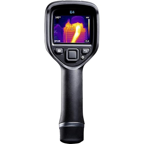 FLIR Systems E4 Compact Thermal Imaging Camera with 80 x 60 IR Resolution and MSX