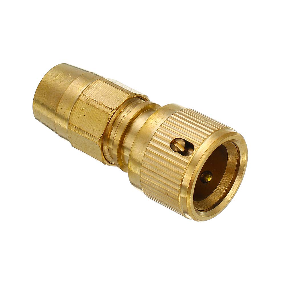 Connettore Rapido Per Tubo Da Giardino In Ottone 8-10mm – Raccordo 3/8 Per Irrigazione E Lavaggio Auto