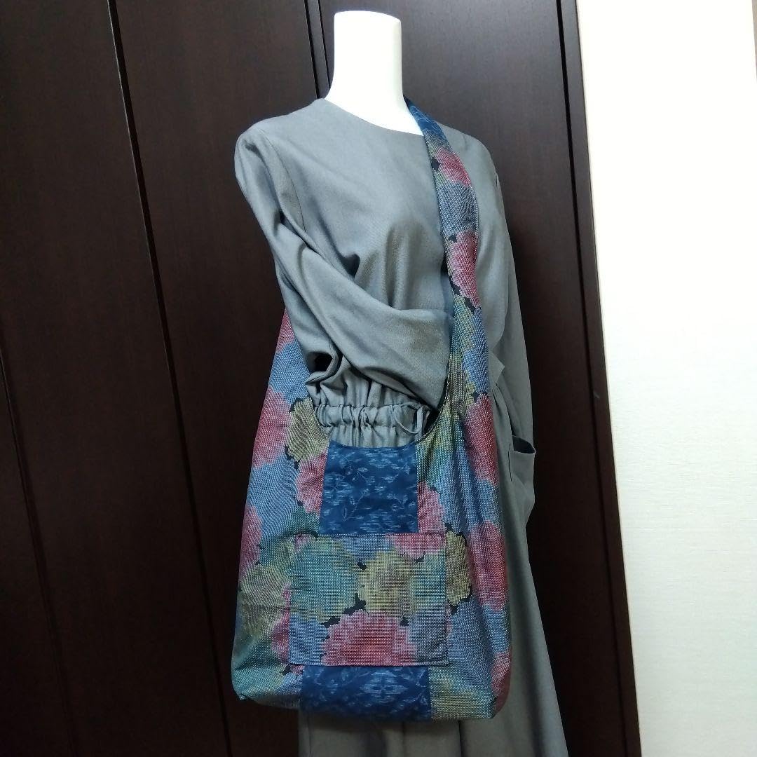 大島紬 ハンドメイド ショルダーバック 美品 【公式通販】