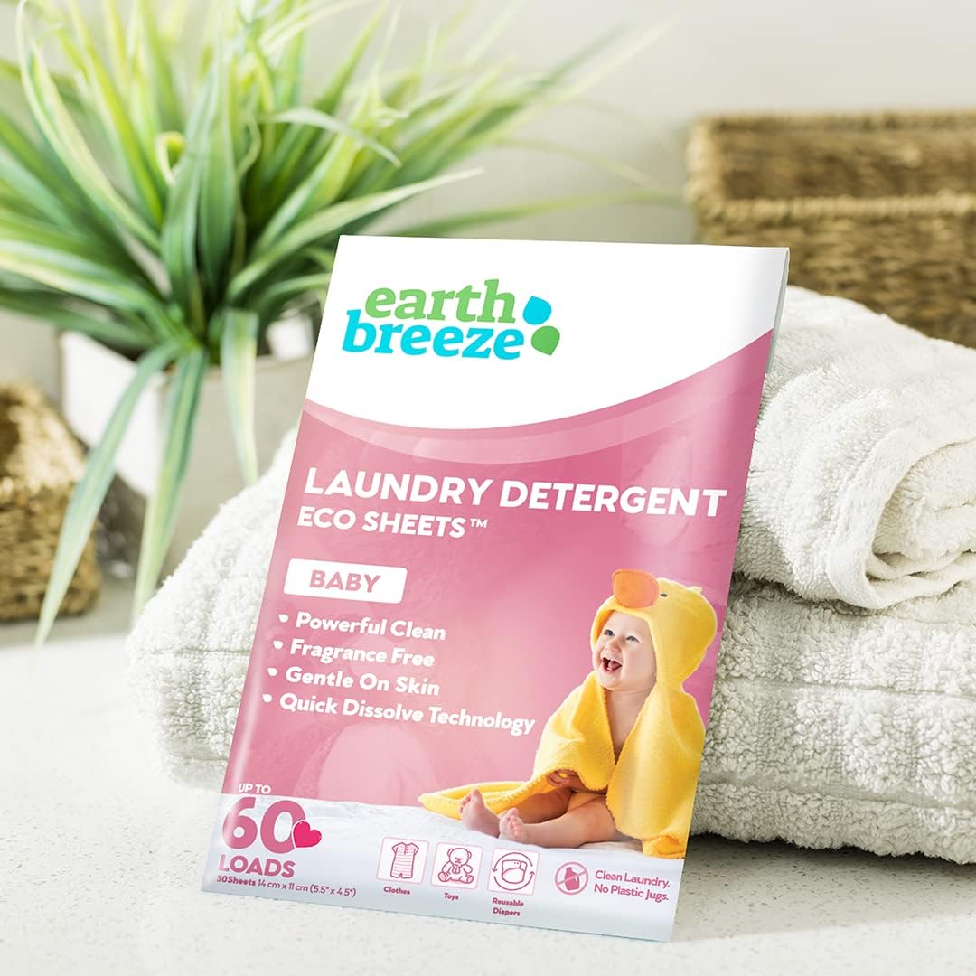 Buy Earth Breeze Laundry Detergent Sheets Baby Formula No Plastic