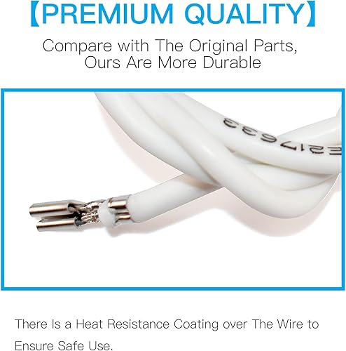 Miniatura 3 de Kit de alambre de encendido para parrilla y electrodo de cerámica Vermont piezas de repuesto para parrilla de fundición, encendedor de parrilla de